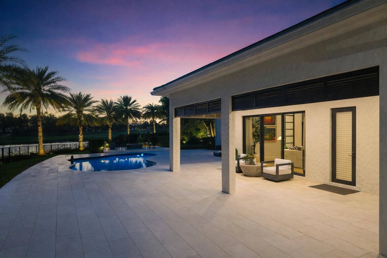 Patio and Pool