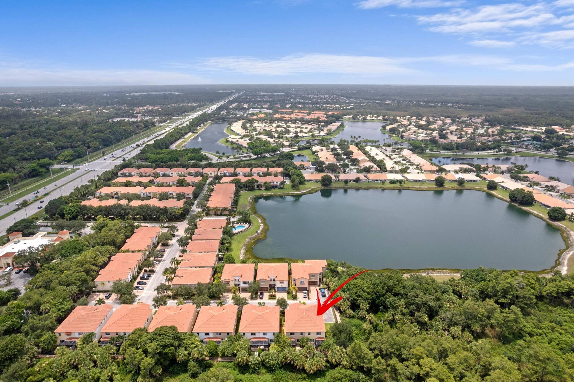 2134 Sabal Tree Court, West Palm Beach, FL 33411 Location Aerial