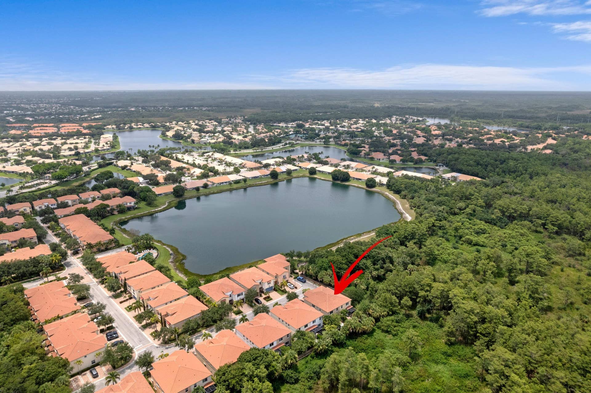 2134 Sabal Tree Court, West Palm Beach, FL 33411 Location Aerial