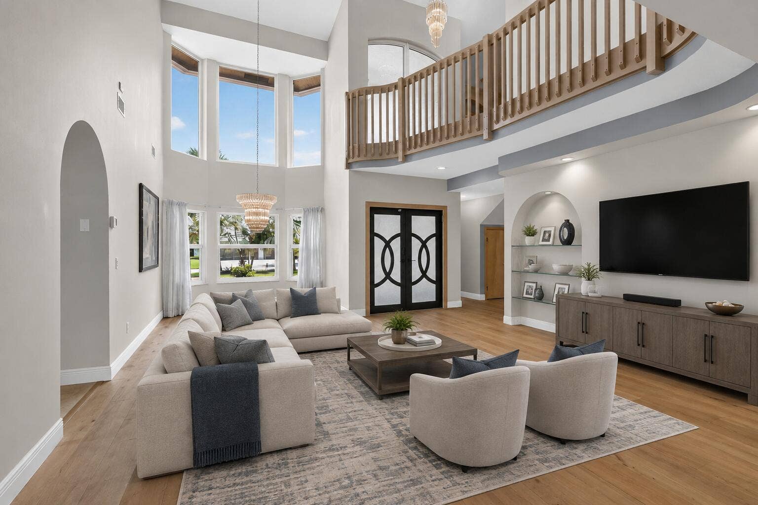 Living Room 2 - Staged