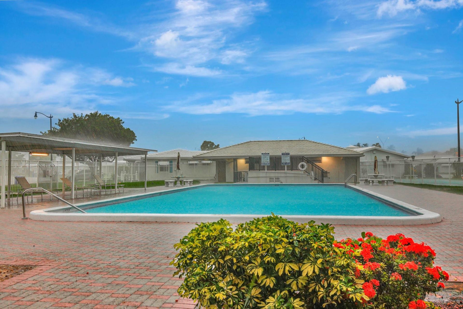 2650 W GOLF Boulevard, #255, Pompano Beach, FL 33064 One of two swimming pools!