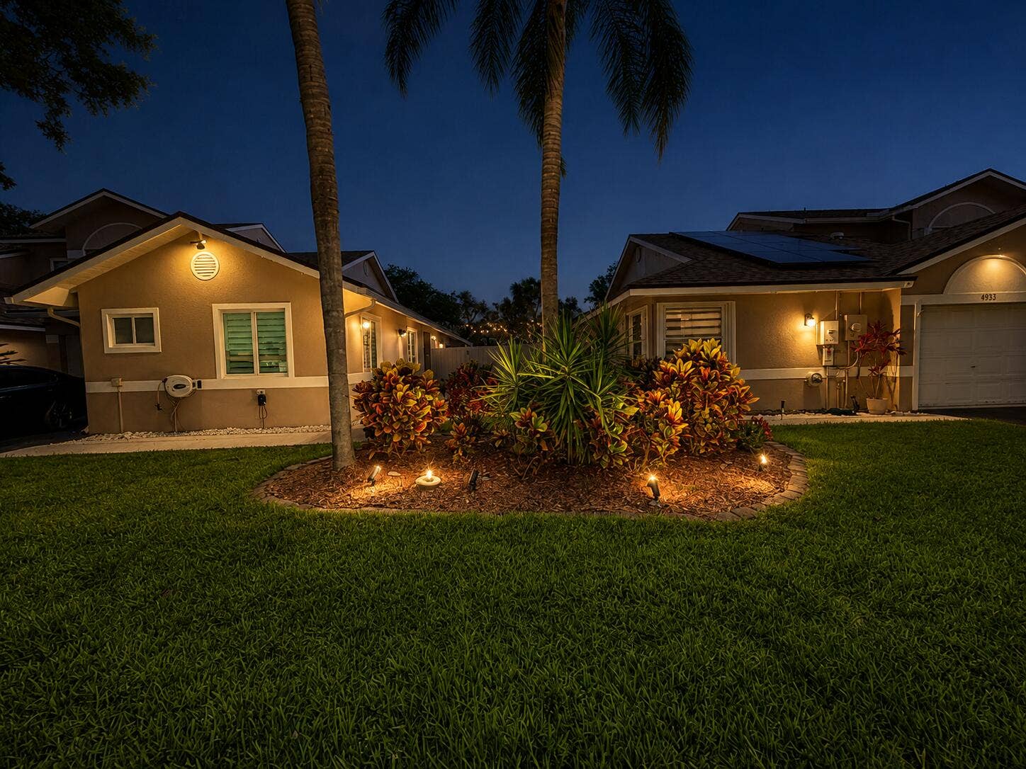 Home at night