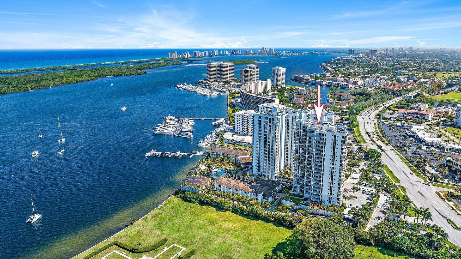 1 Water Club Way, #1604, North Palm Beach, FL 33408 Ariel