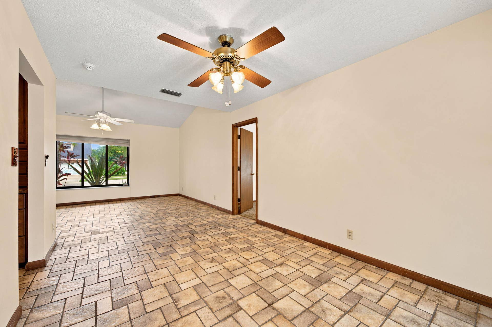 DINING ROOM ONE STEP FROM KITCHEN