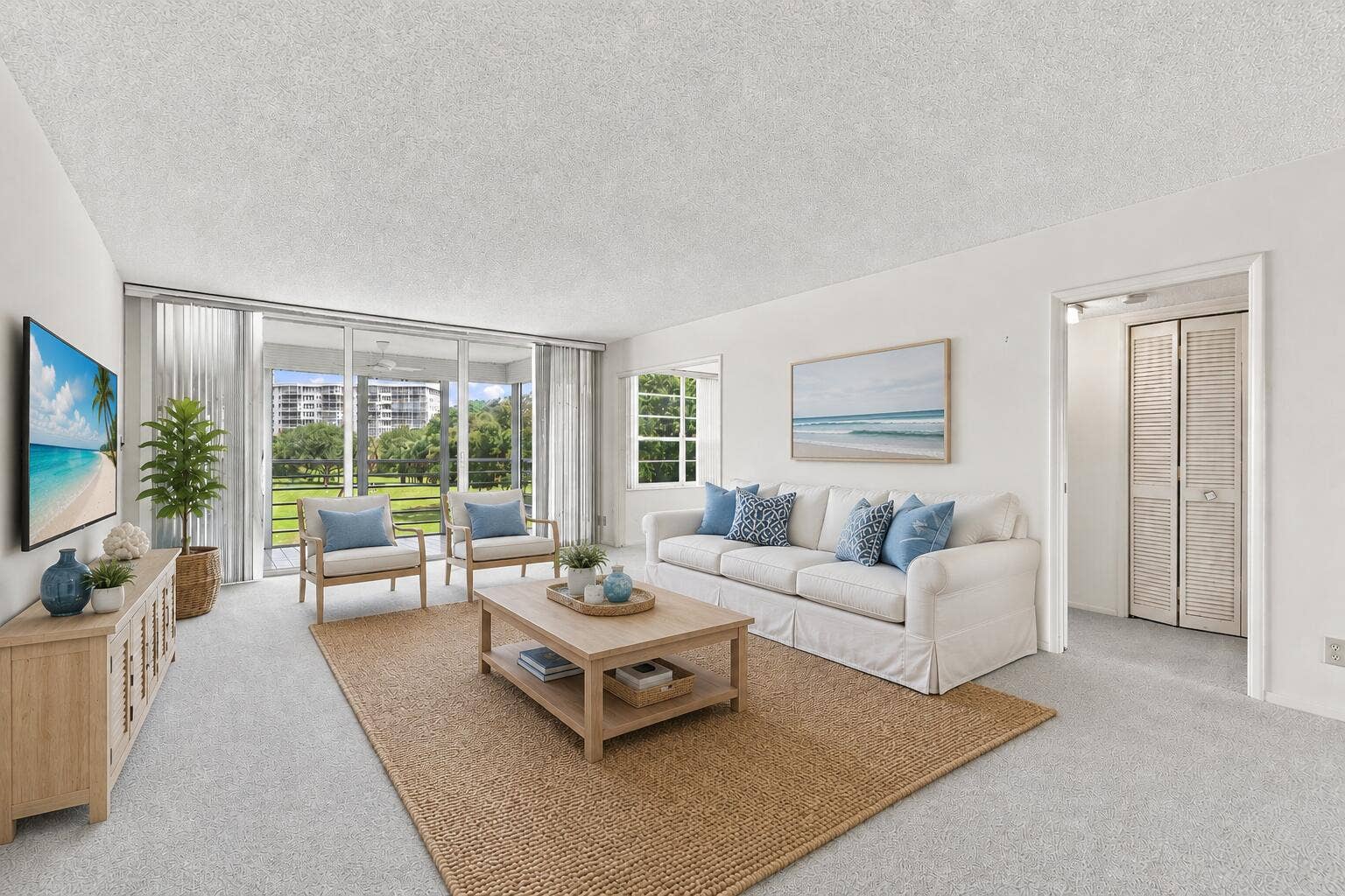 555 Oaks Lane, #303, Pompano Beach, FL 33069 Virtually Staged