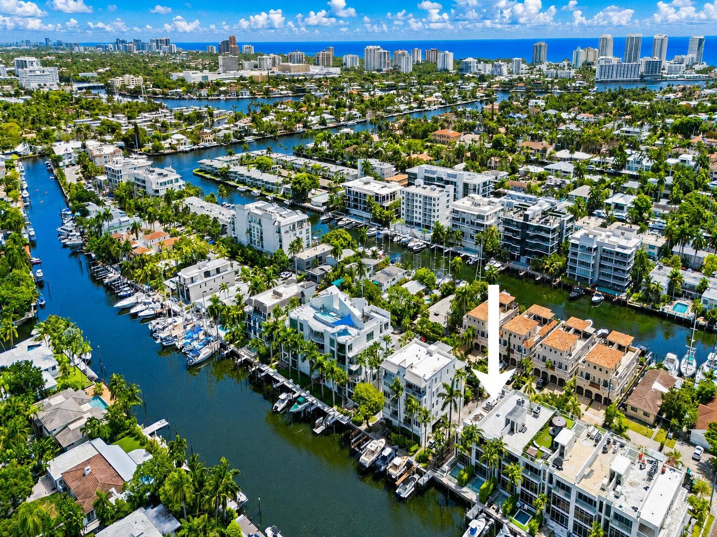 215 Hendricks Isle, Fort Lauderdale, FL 33301 215 Hendricks Aerial