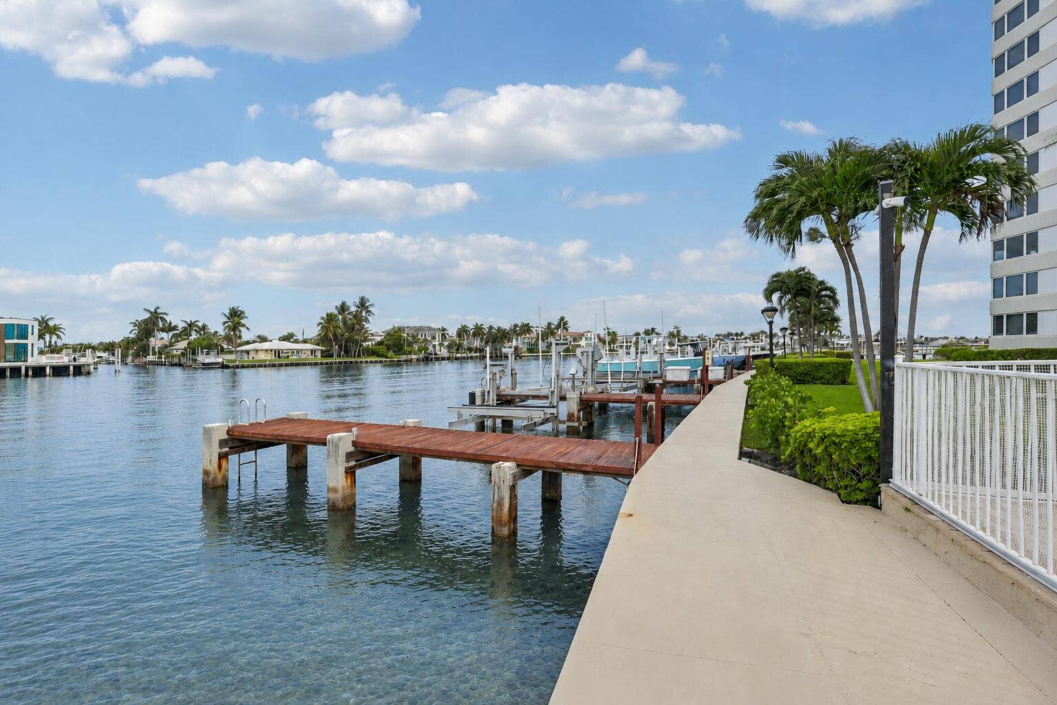3912 S Ocean Boulevard, #704, Highland Beach, FL 33487 Boat Dock Area