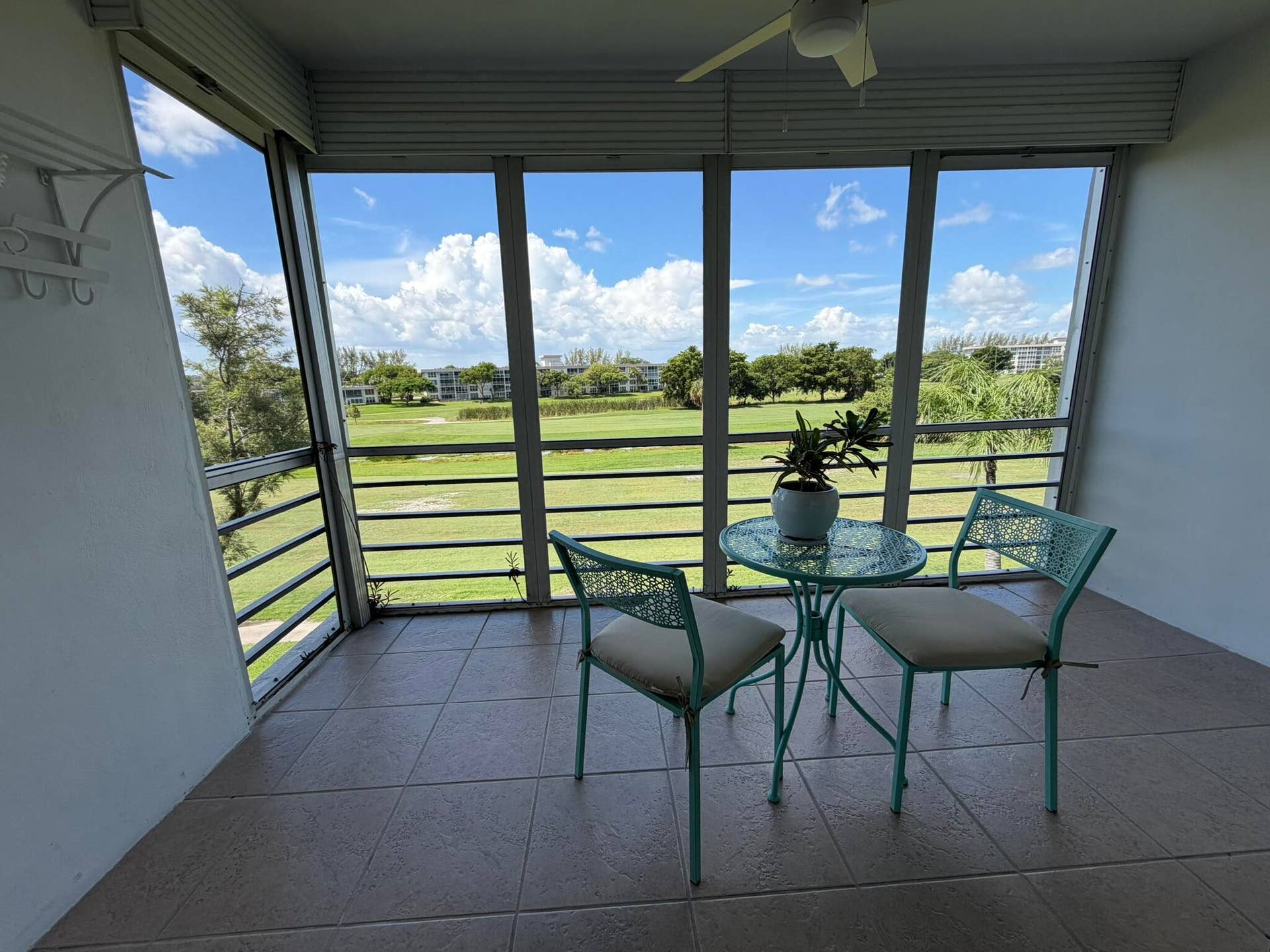 3001 S Course Drive, #406, Pompano Beach, FL 33069 Enclosed and Screen Balcony