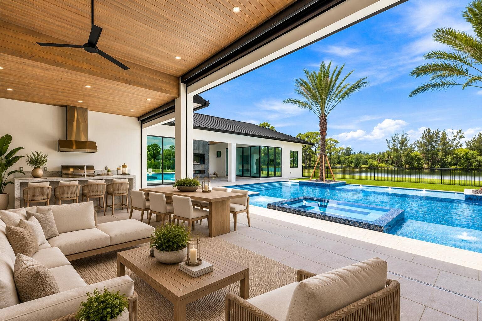 5593 Reynolds Road, Lake Worth, FL 33449 Virtually Staged Patio