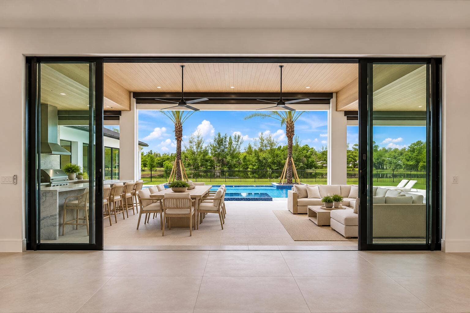5593 Reynolds Road, Lake Worth, FL 33449 Virtually Staged Patio