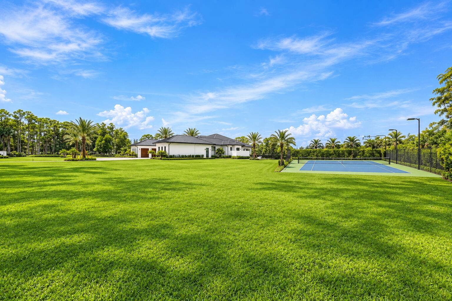 5593 Reynolds Road, Lake Worth, FL 33449 Side yard (Virtual Tennis Court)
