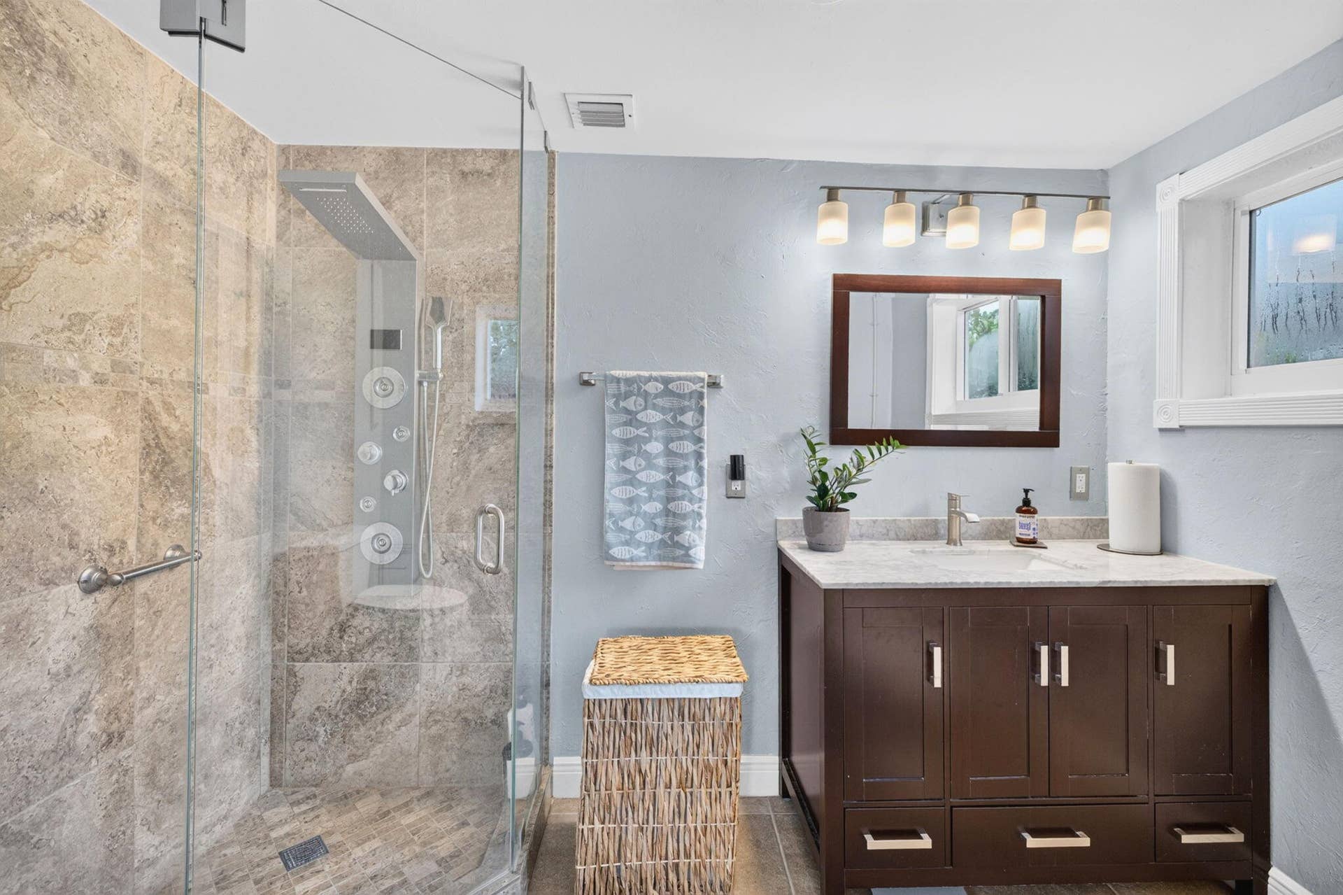 Spacious bathroom# 1