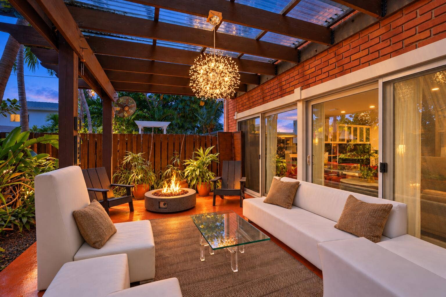 7 Middlesex Drive, Wilton Manors, FL 33305 AI Twilight Image