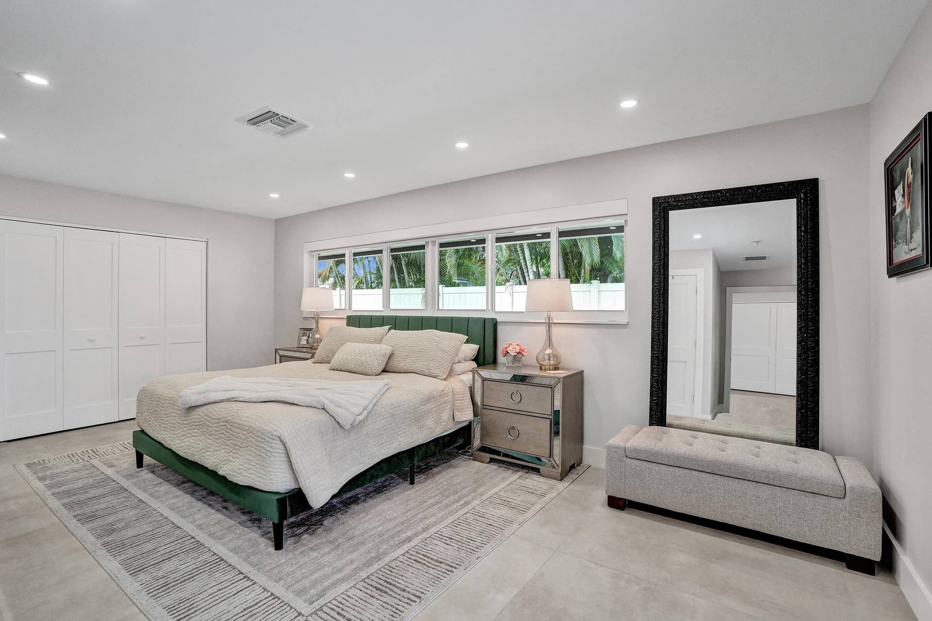 3608 NE 24TH Avenue, Fort Lauderdale, FL 33308 Master bedroom with 2 large closets