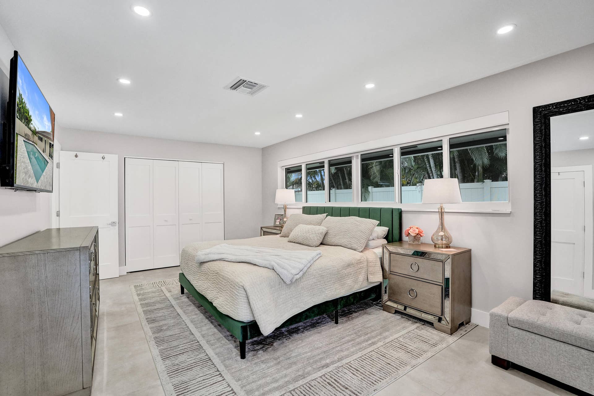 3608 NE 24TH Avenue, Fort Lauderdale, FL 33308 Master bedroom...large walk in closet not shown