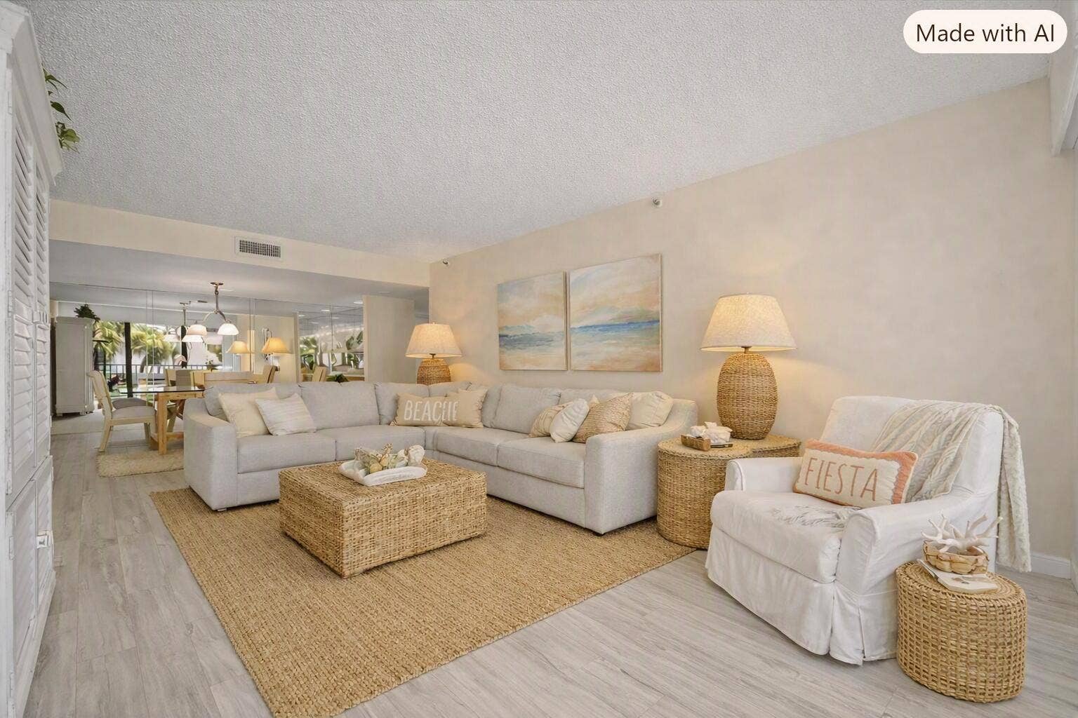 1300 S State Hwy A1A, #119, Jupiter, FL 33477 Living Room Update