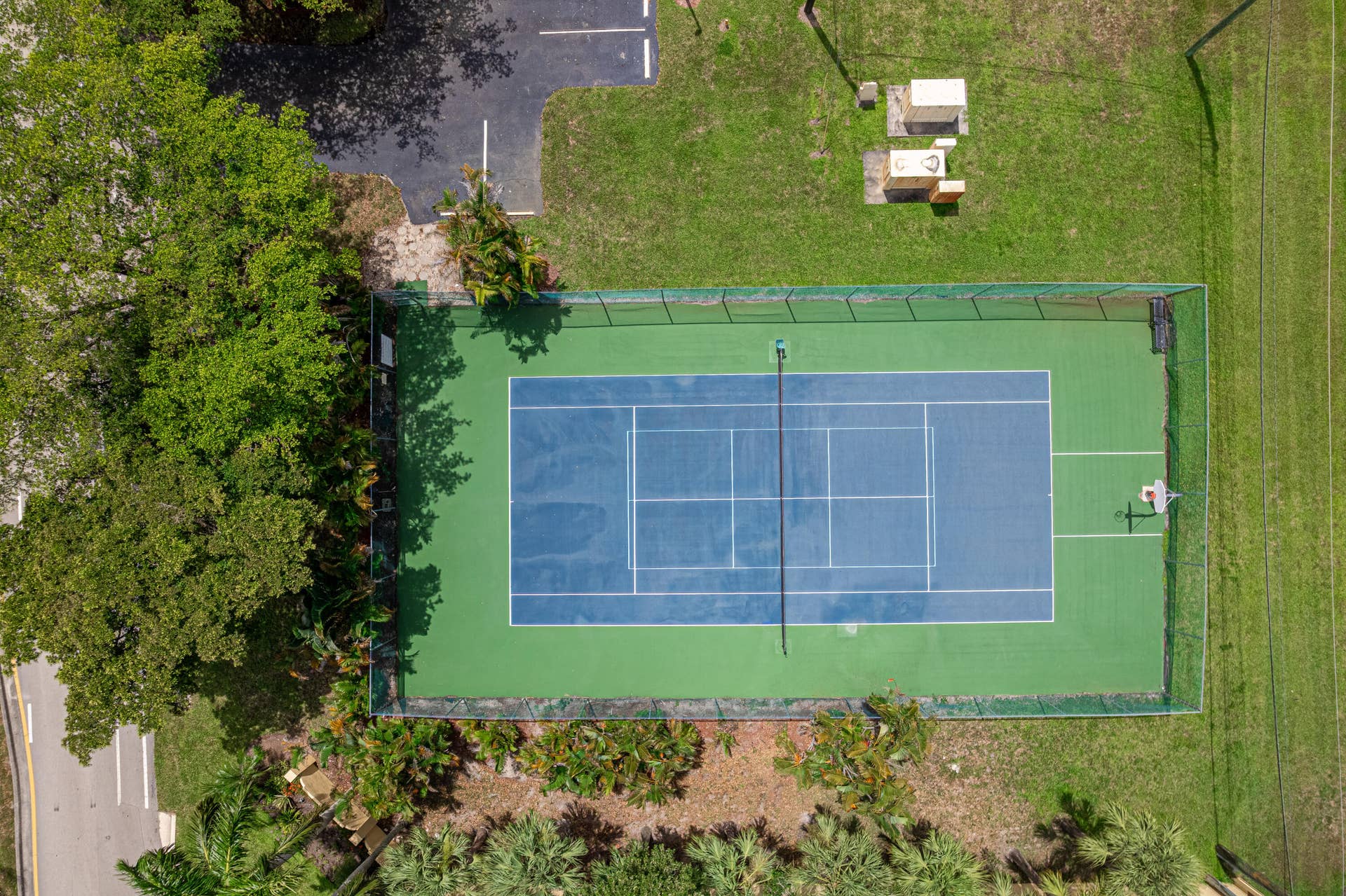 Aerial-Tennis Court