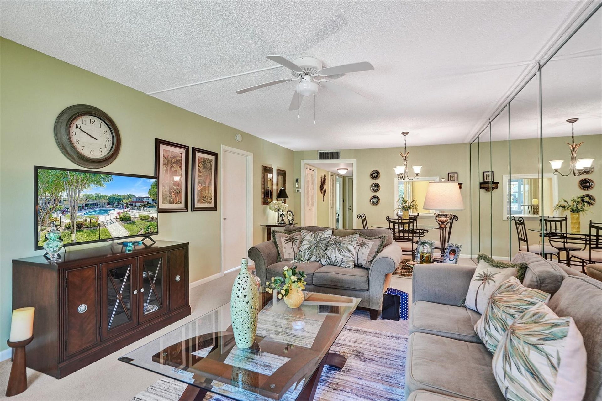 Furnished and perfect for Florida relaxed living.