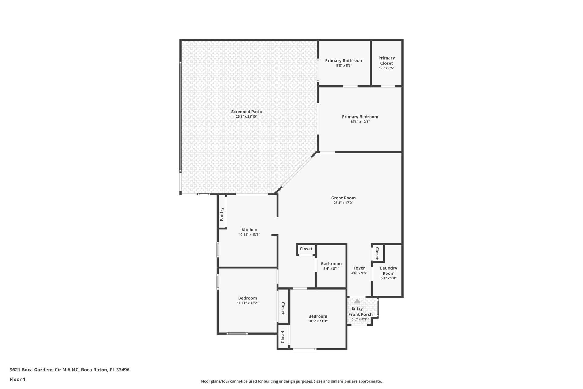 9621 BOCA GARDENS Circle N, #C, Boca Raton, FL 33496 9621 FLOOR