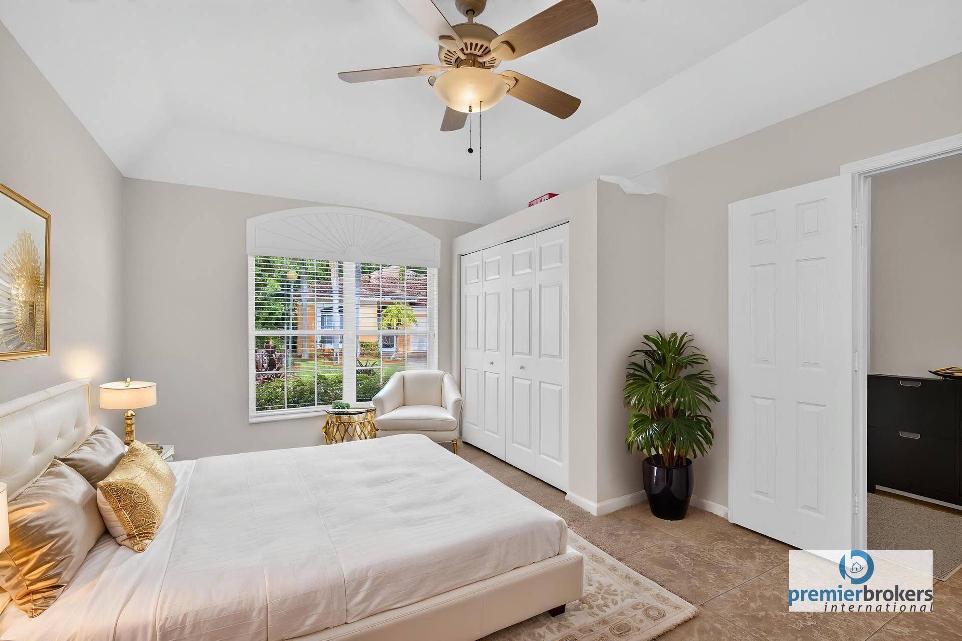 8058 Via Hacienda, Riviera Beach, FL 33418 staged as bedroom