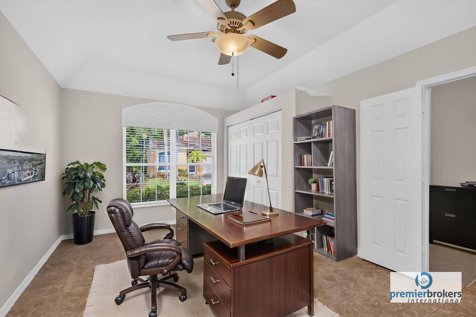 8058 Via Hacienda, Riviera Beach, FL 33418 staged as office
