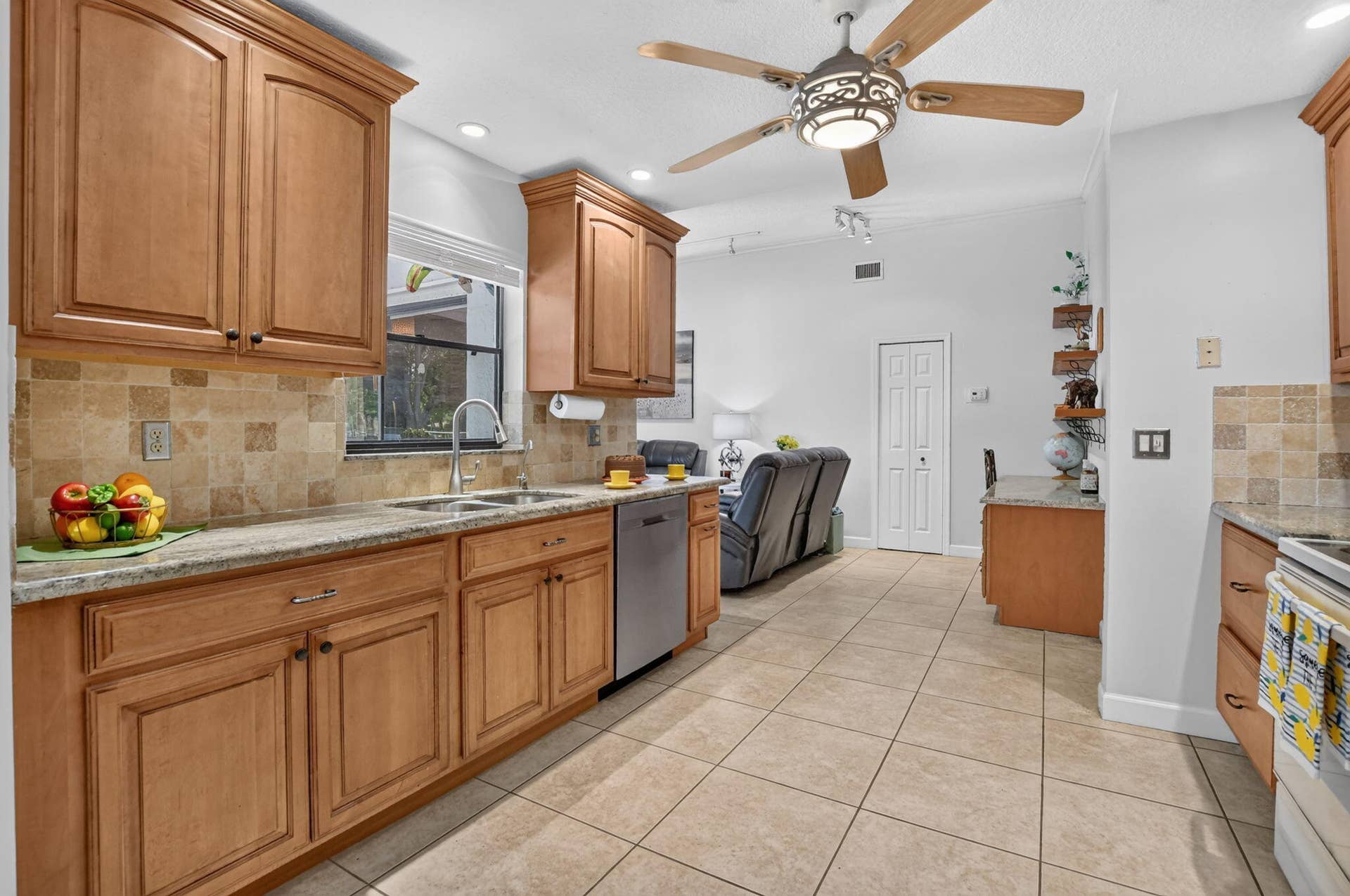 Entertaining is a breeze in your kitchen.