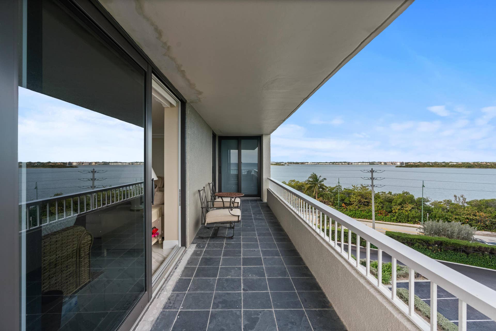5550 N Ocean Drive, #5c, Singer Island, Singer Island, FL 33404 Balcony intracoastal view