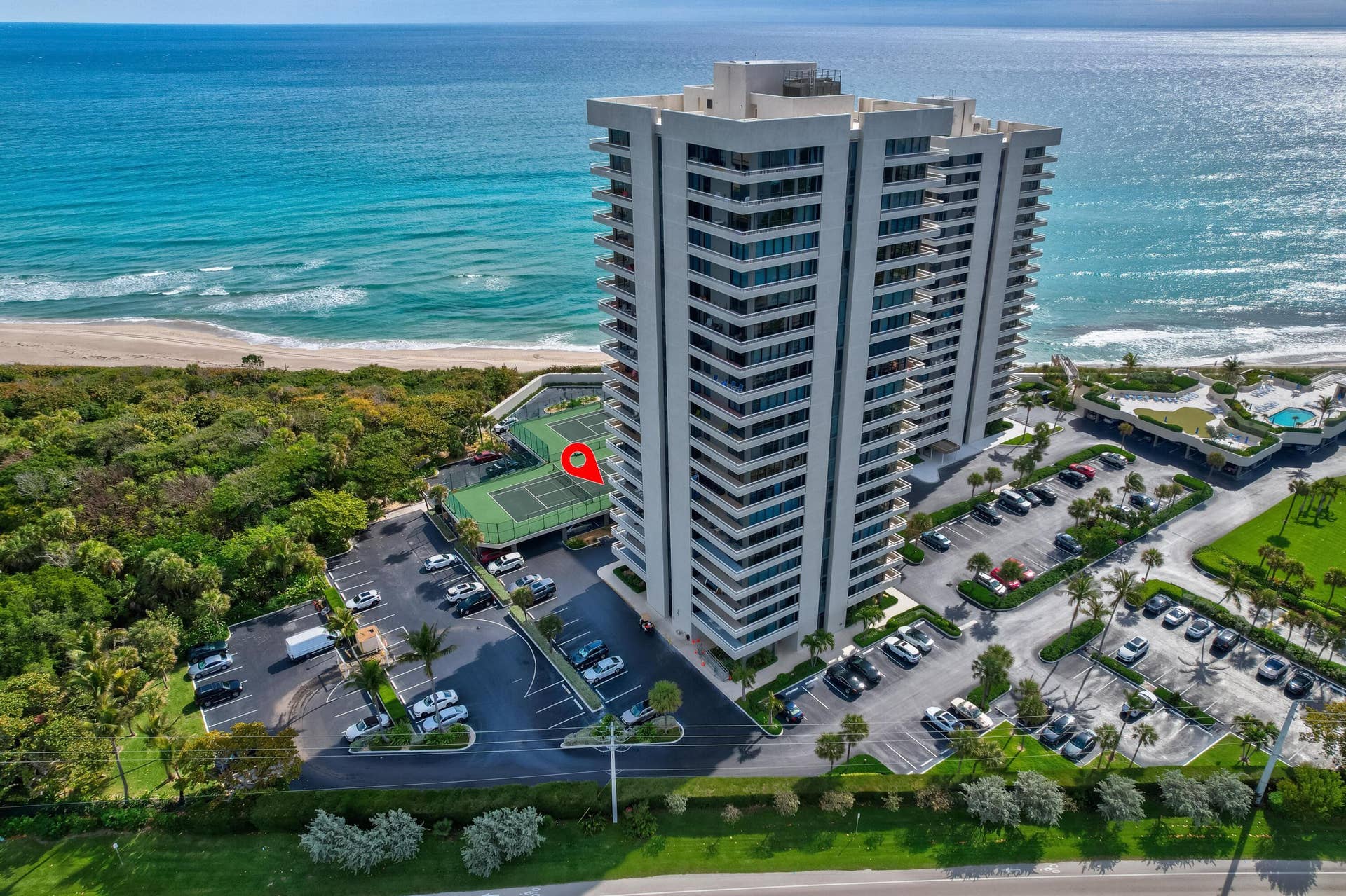 5550 N Ocean Drive, #5c, Singer Island, Singer Island, FL 33404 Aerial