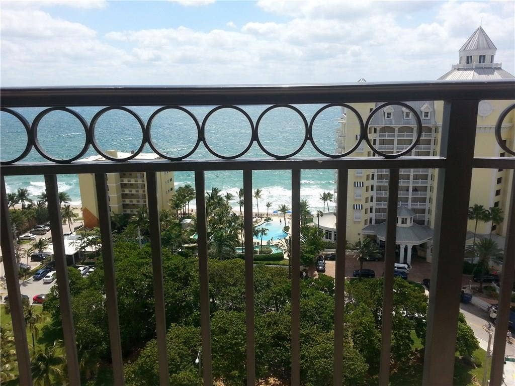 2001 N OCEAN Boulevard, #1106, Fort Lauderdale, FL 33305 Across the Beach and Ocean