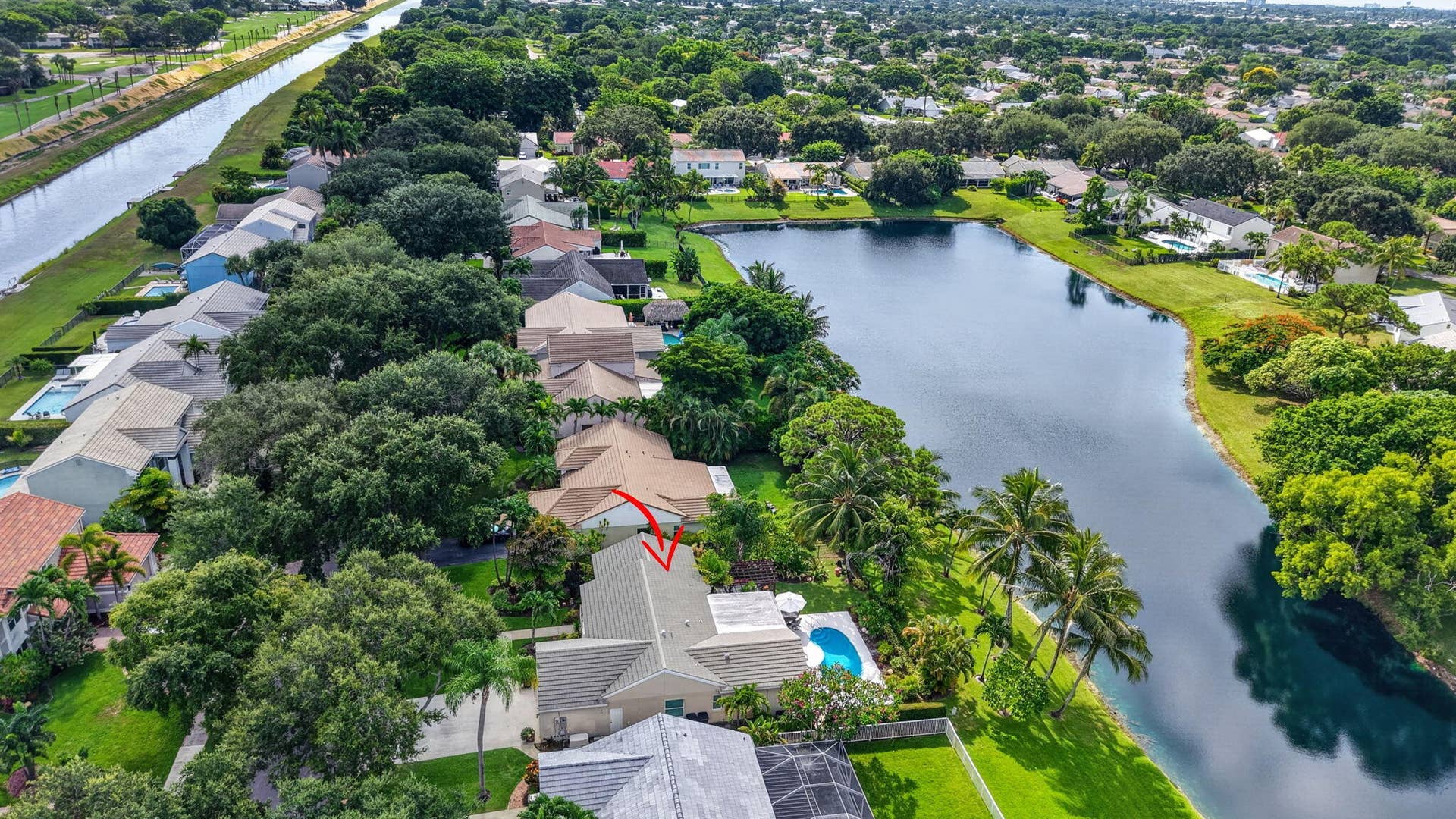 3864 Satin Leaf Court, Delray Beach, FL 33445 3864 Aerial 4