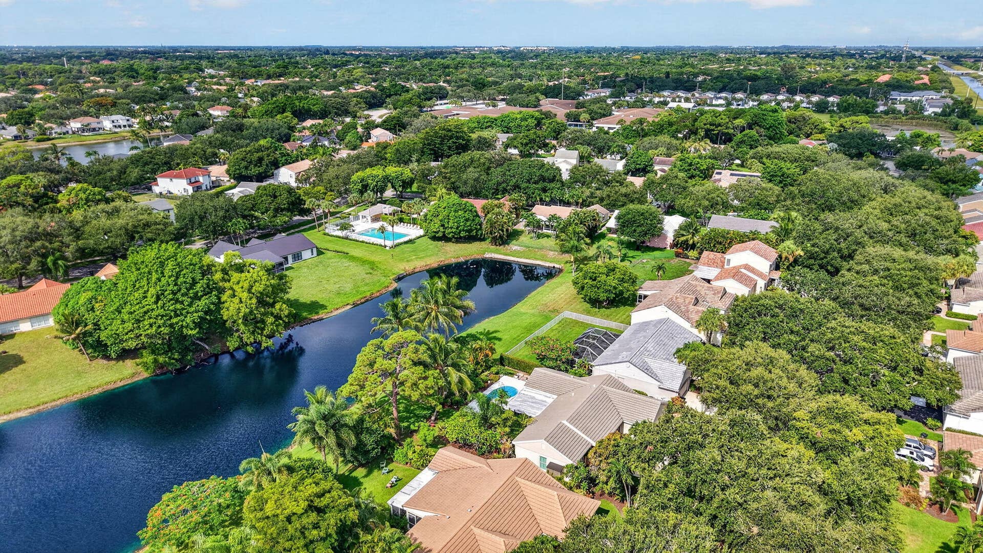 3864 Satin Leaf Court, Delray Beach, FL 33445 3864 Aerial 1
