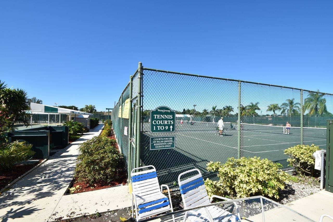 5810 ARECA PALM, #B, Delray Beach, FL 33484 TENNIS COURTS