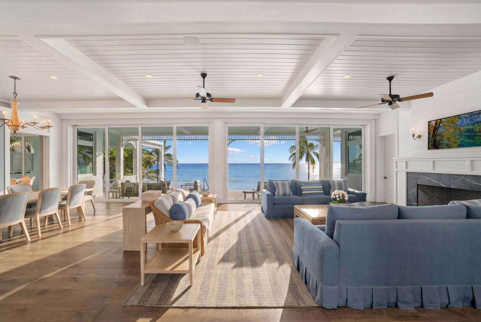4101 S Ocean Boulevard, Highland Beach, FL 33487 Living Room