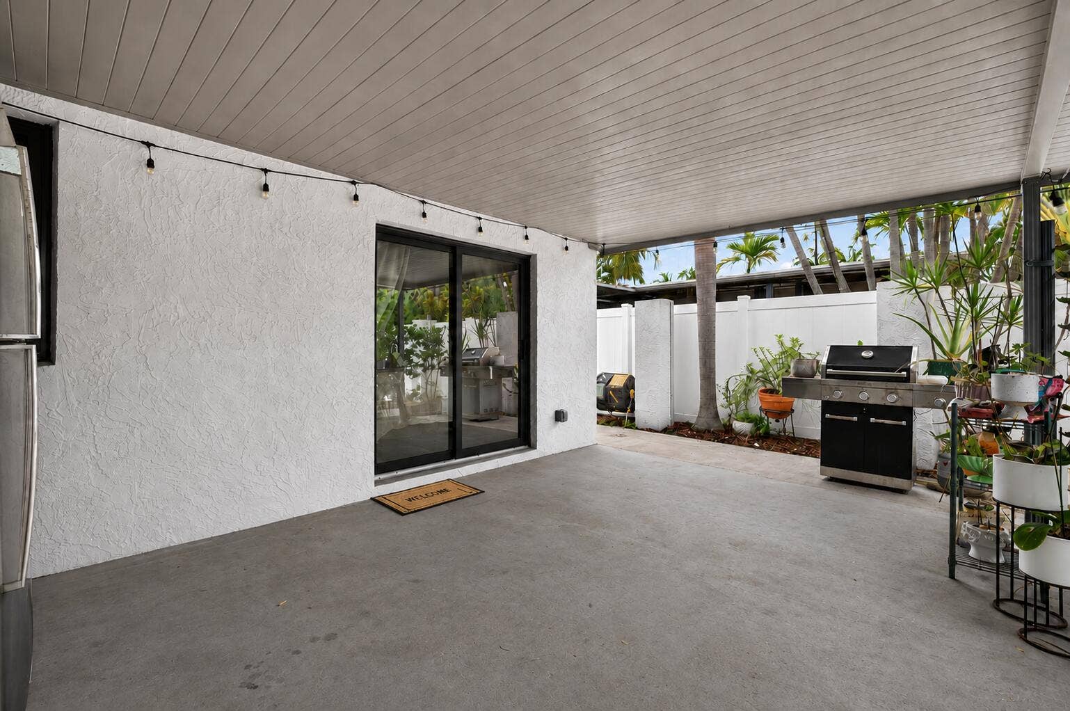 Back porch off master