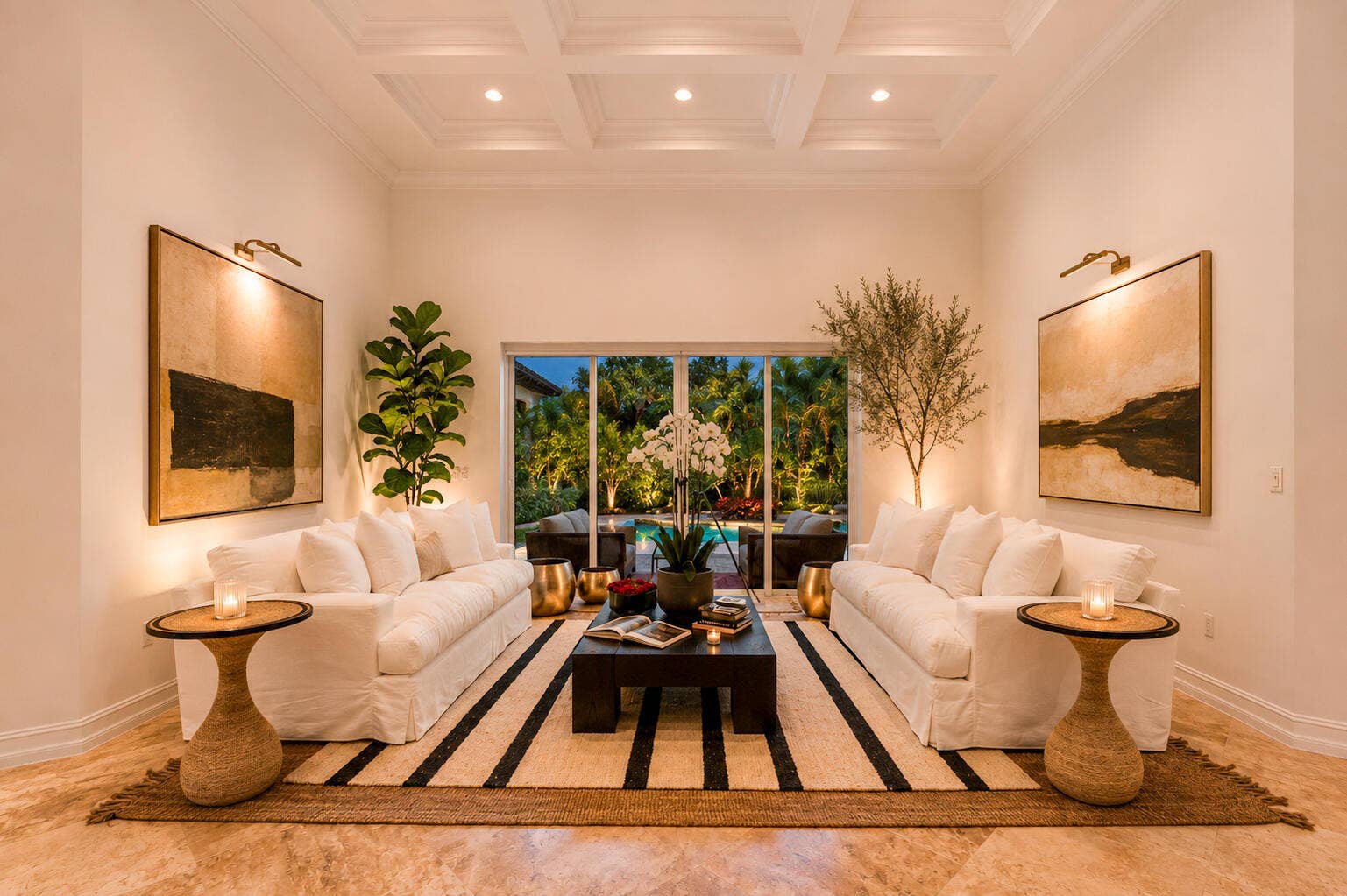 4051 E Ridgeview Drive, Davie, FL 33330 FORMAL LIVING ROOM