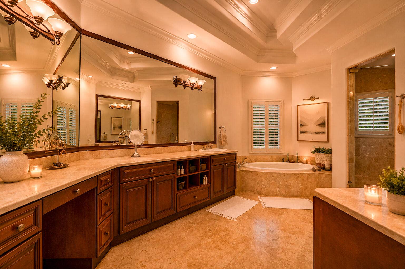 4051 E Ridgeview Drive, Davie, FL 33330 MASTER BATHROOM