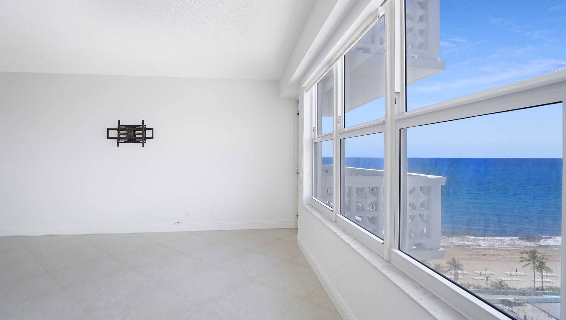 living room view
