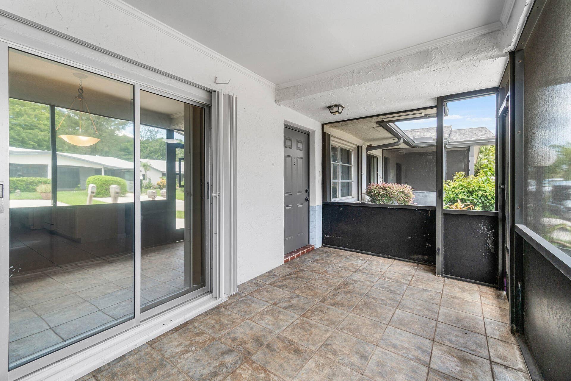 14605 Lucy Drive, Delray Beach, FL 33484 Front Screened Porch