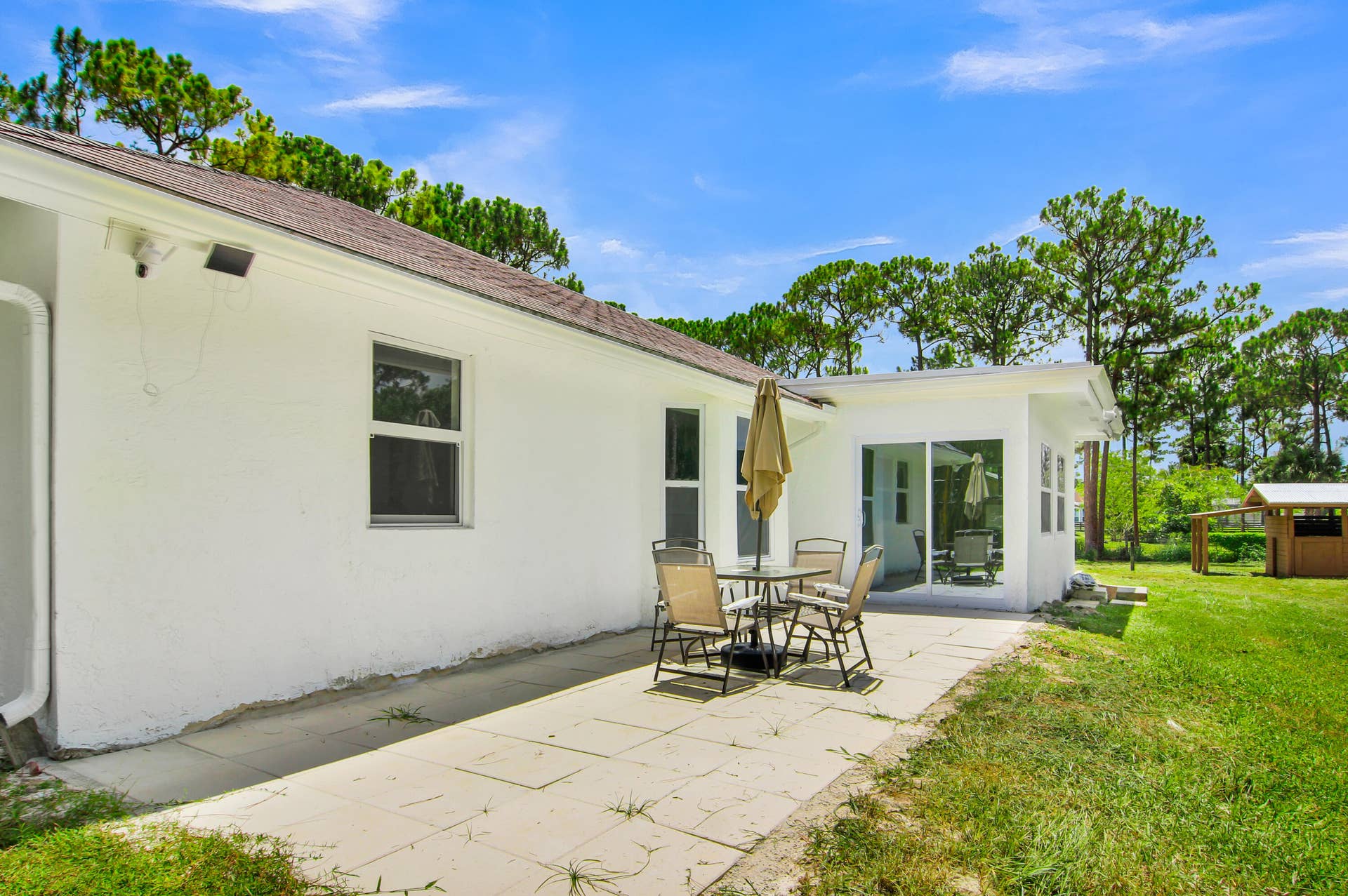 14817 97TH Road N, The Acreage, FL 33412 Backyard open patio