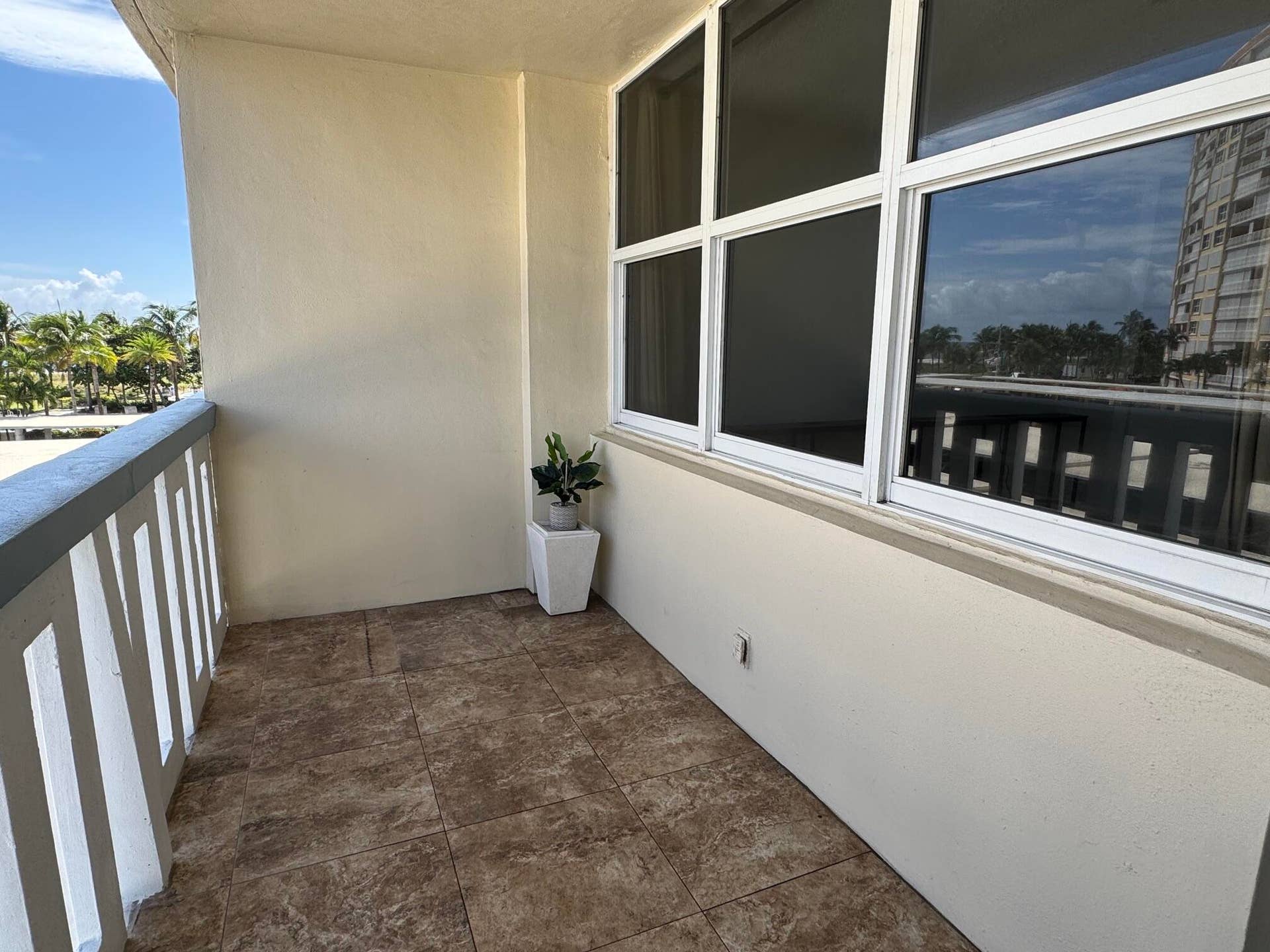 305 N POMPANO BEACH Boulevard, #307, Pompano Beach, Pompano Beach, FL 33062 JH 307 balcony2