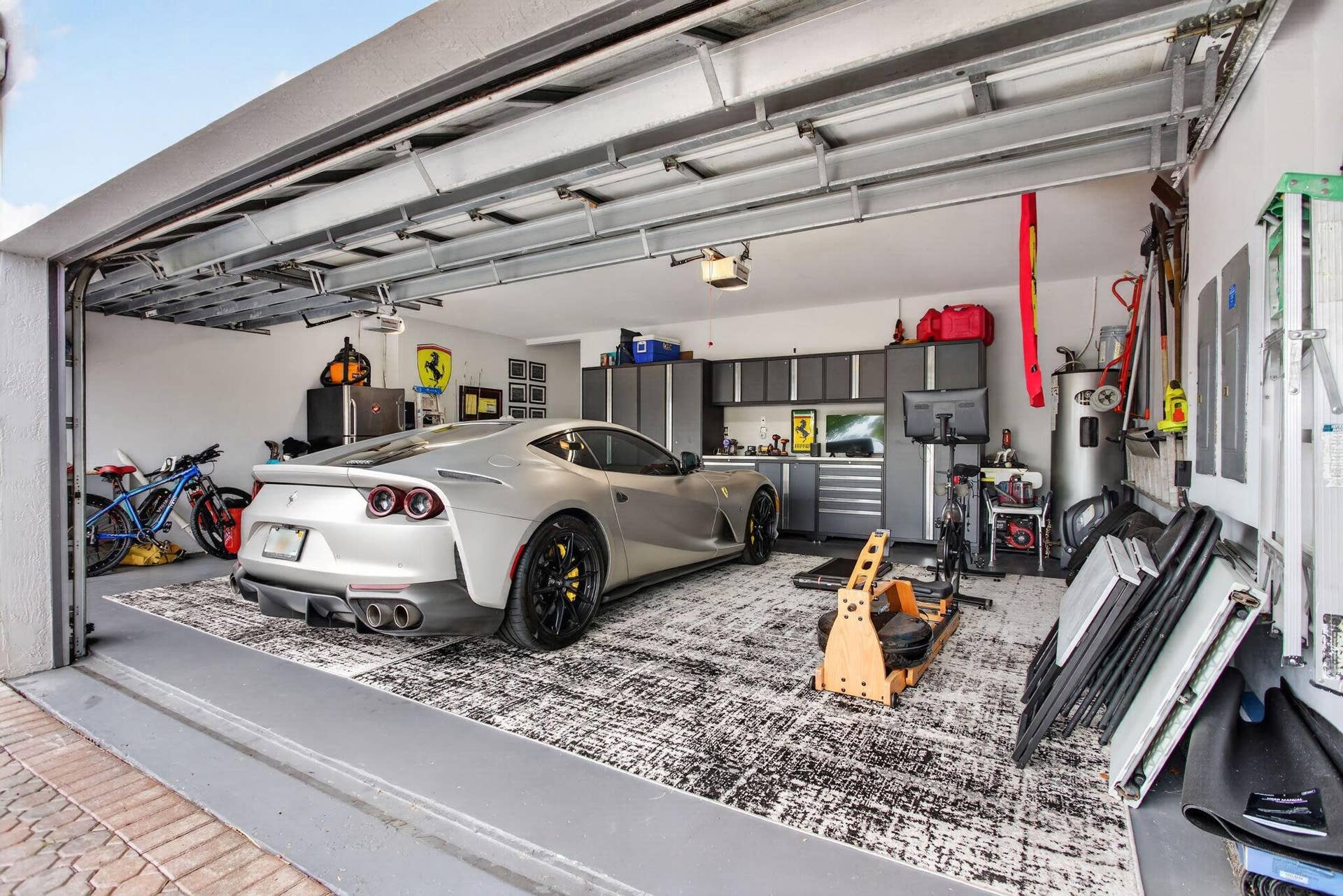 577 NW 120TH Drive, Coral Springs, FL 33071 Garage lovers dream with built in storage and electrical upgrades and EV charging