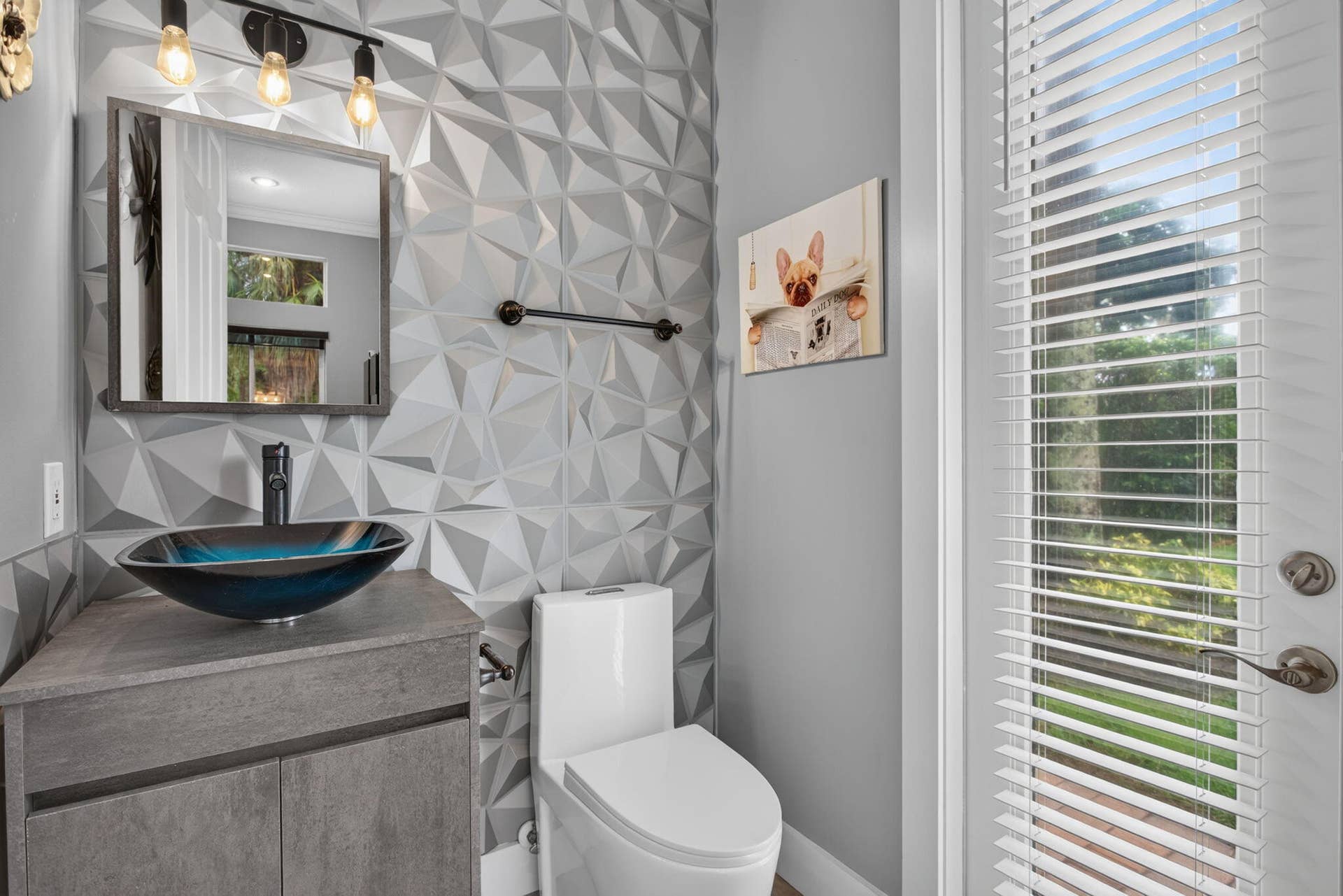 577 NW 120TH Drive, Coral Springs, FL 33071 Half bath with cabana access to pool