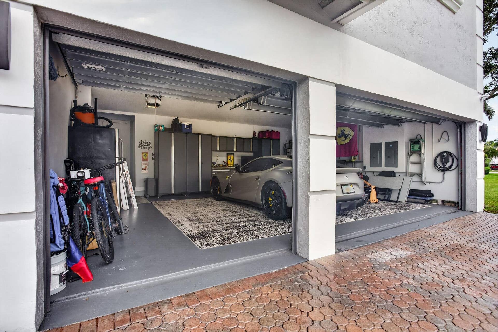 577 NW 120TH Drive, Coral Springs, FL 33071 Garage lovers dream with built in storage and electrical upgrades and EV charging