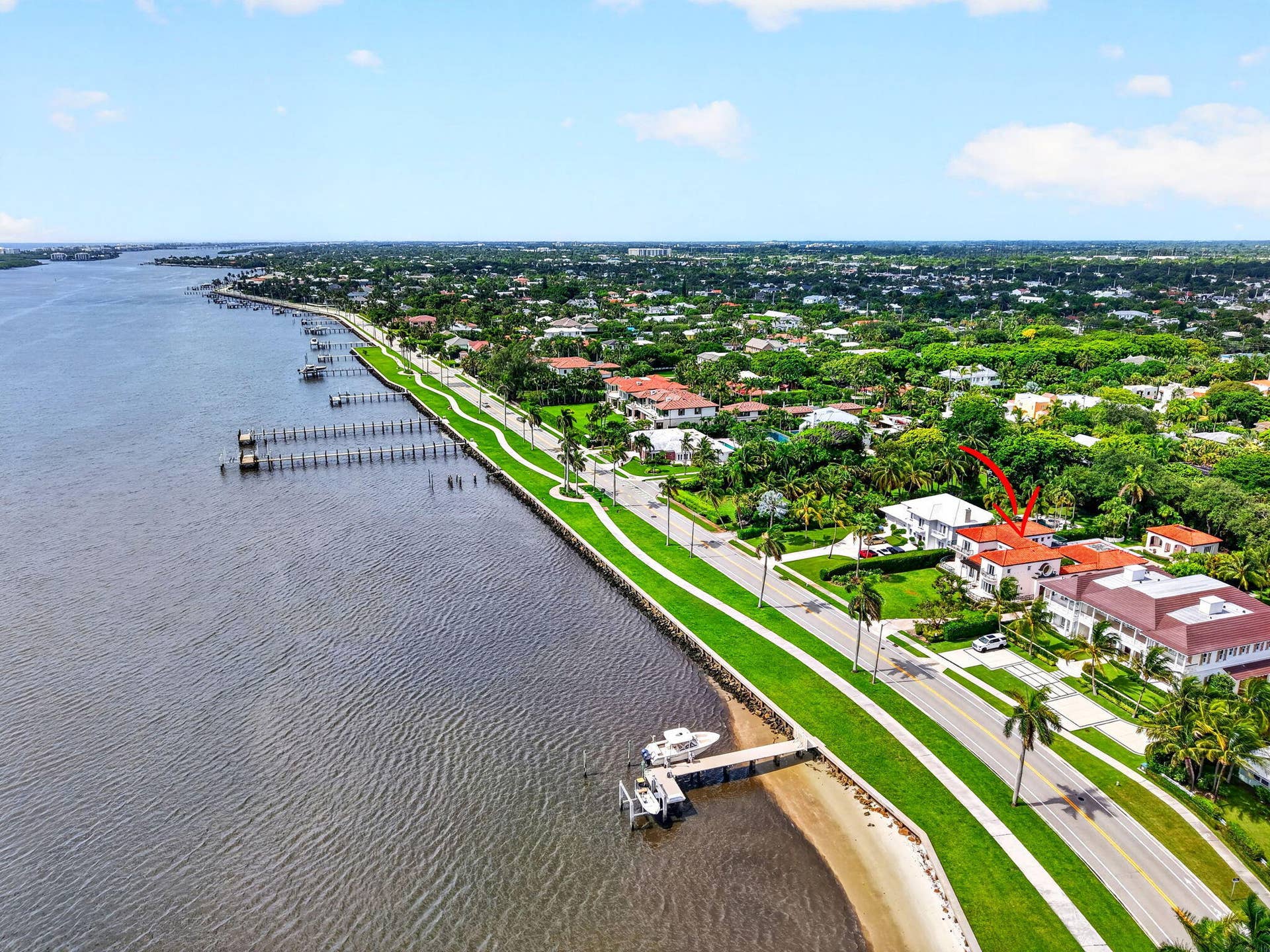 5011 S FLAGLER Drive, West Palm Beach, FL 33405 Aerial