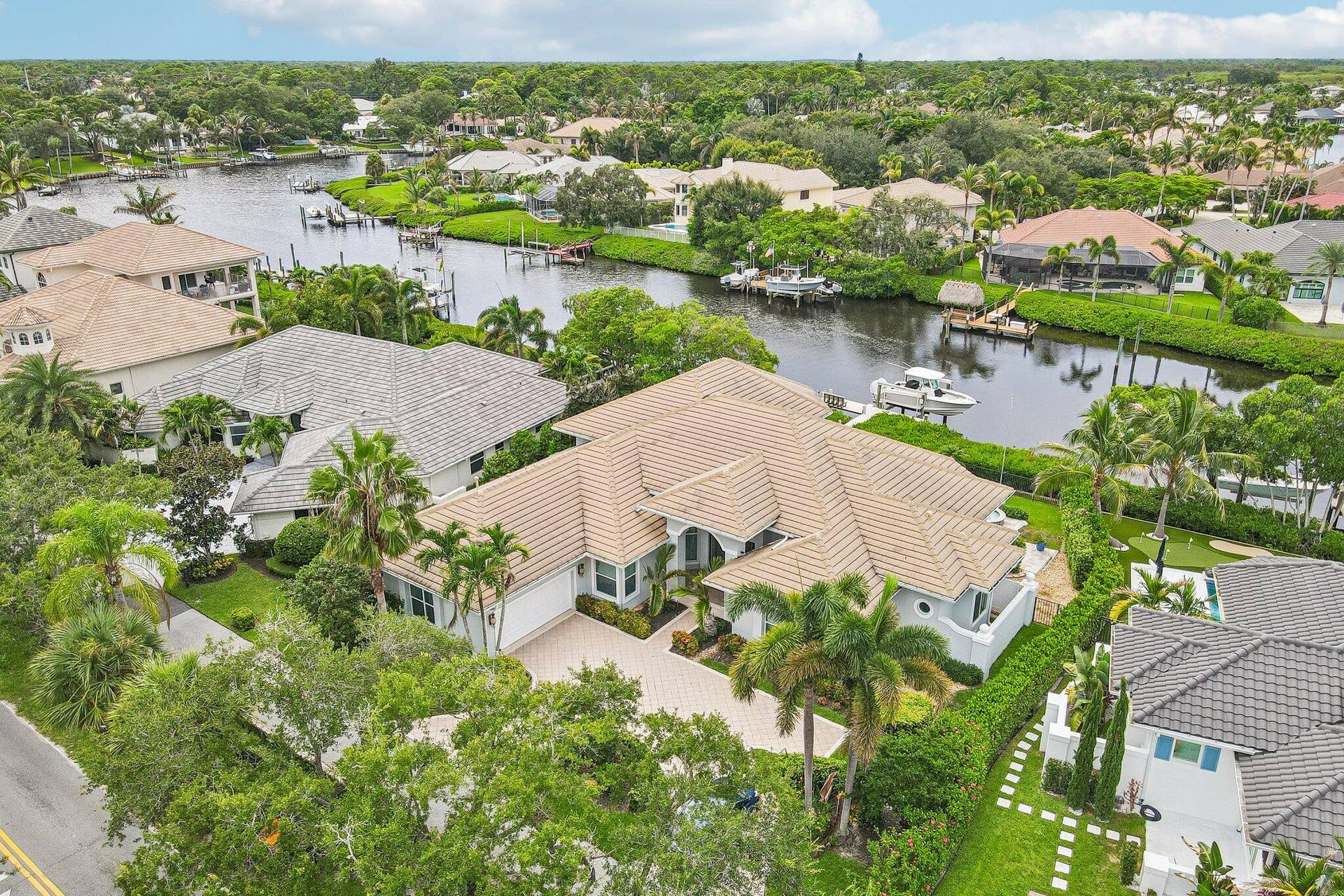 8651 SE Somerset Island Way, Jupiter, FL 33458 Aerial