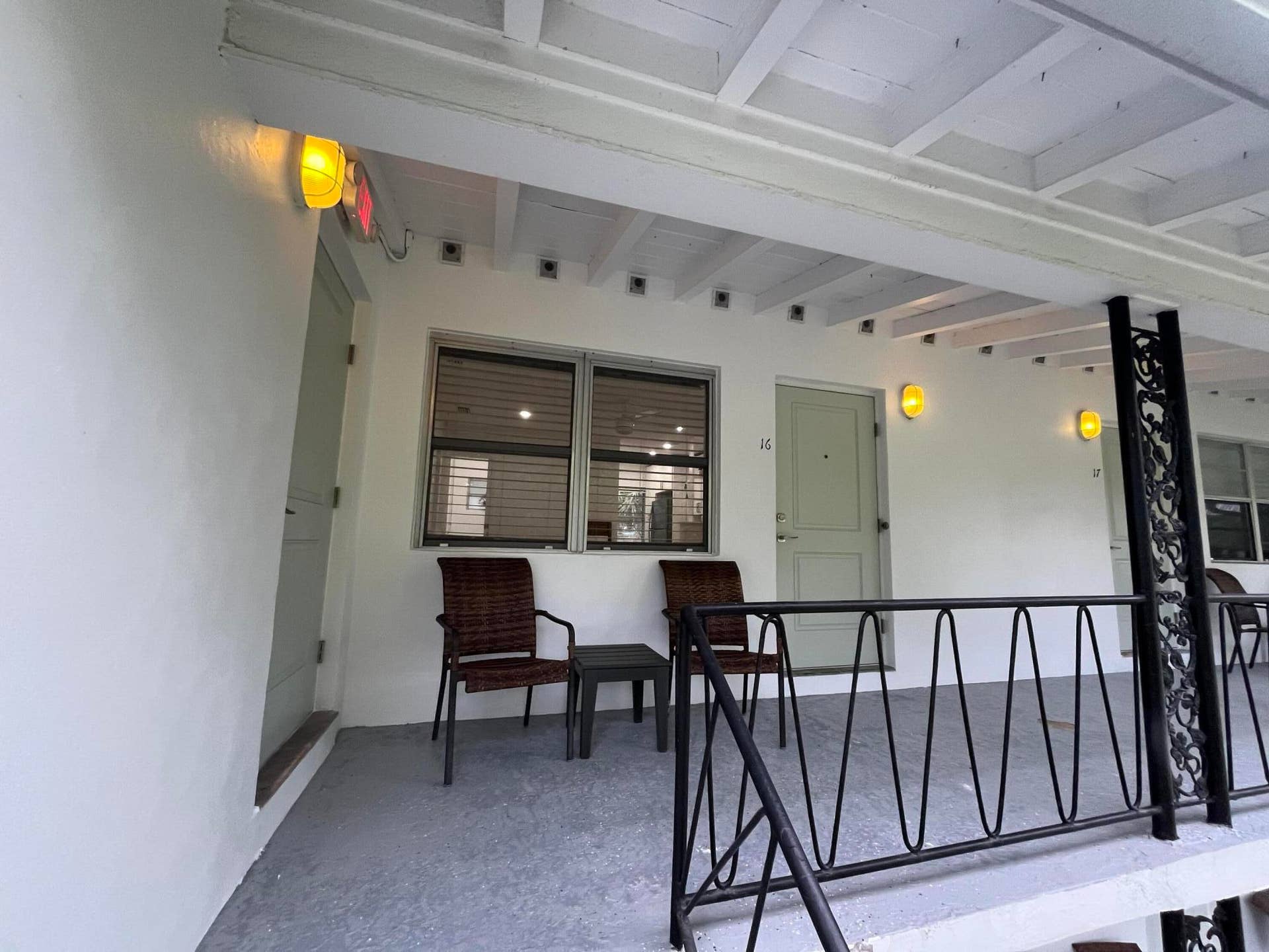 Covered Balcony