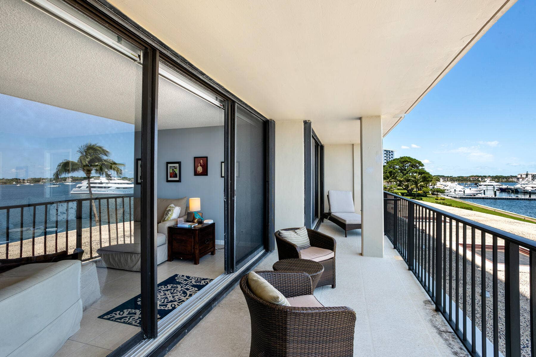 130 LAKESHORE Drive, #322, North Palm Beach, FL 33408 Balcony