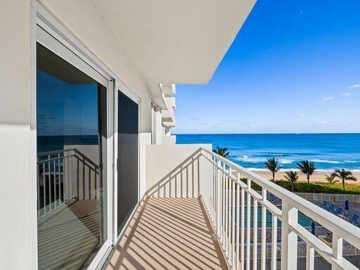 3221 S Ocean Boulevard, #405, Highland Beach, Highland Beach, FL 33487 Private Balcony