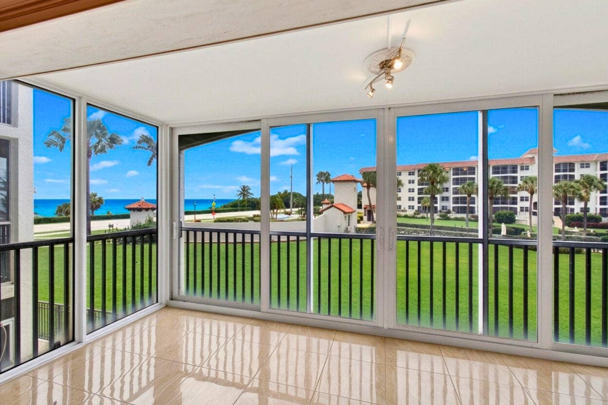 2871 N OCEAN Boulevard, #C205, Boca Raton, FL 33431 balcony3