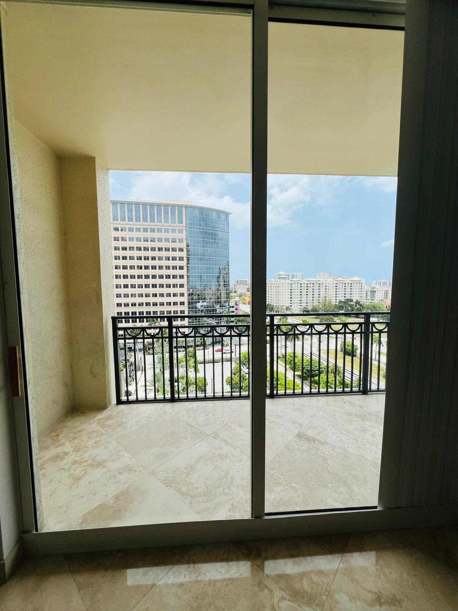 Master bedroom terrace